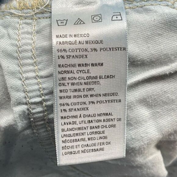 BDG Denim Womens Girlfriend Jeans Light Wash Stretch Mid Rise Blue Size 26 - Picture 7 of 12